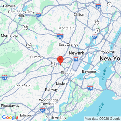 Map to  office in Union, NJ