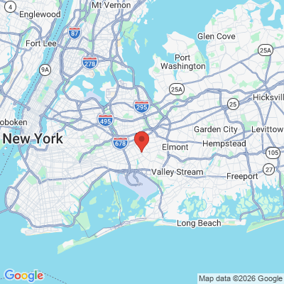 Map to Jamaica Smiles Dental office in Queens, NY
