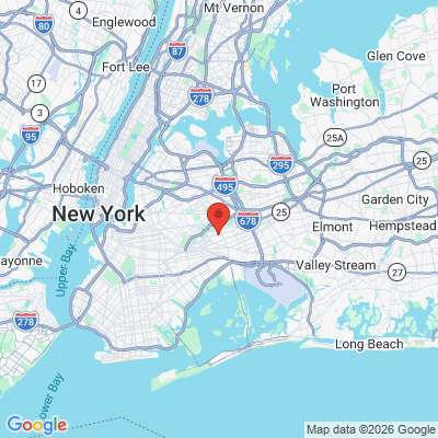 Map to  office in Woodhaven, NY