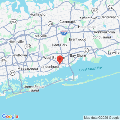 Map to  office in Babylon, NY