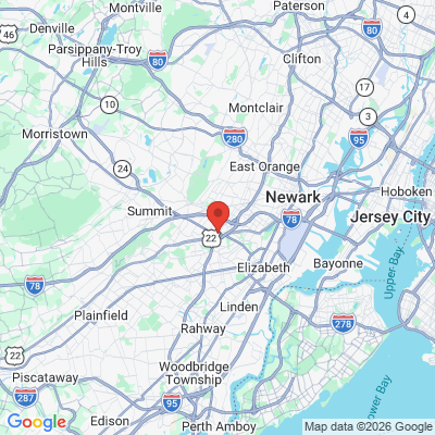 Map to  office in Union, NJ
