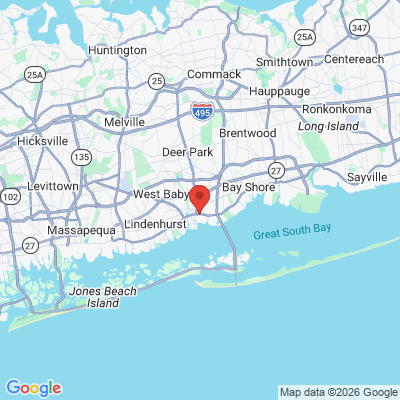 Map to  office in West Islip, NY