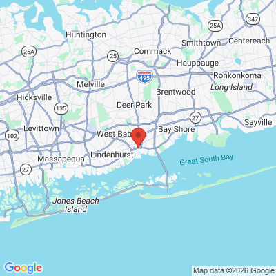 Map to  office in Babylon, NY