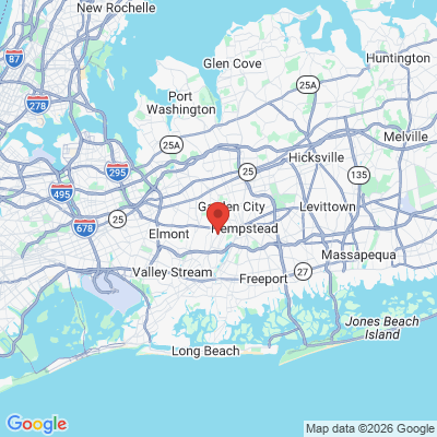Map to  office in West Hempstead, NY