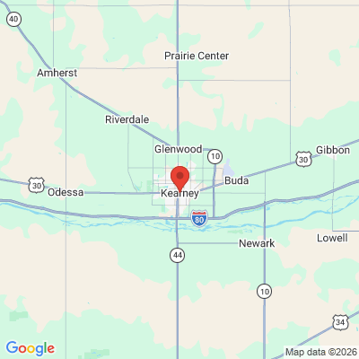 Map to  office in Kearney, NE