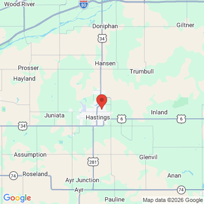 Map to  office in Hastings, NE