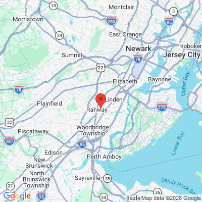 Map to  office in Rahway, NJ