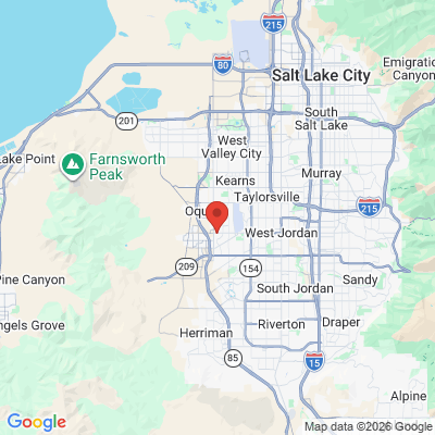 Map to  office in West Jordan, UT