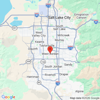 Map to  office in West Jordan, UT