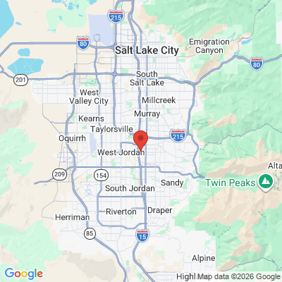 Map to  office in Midvale, UT