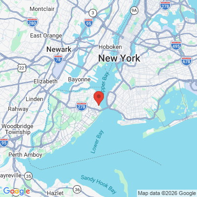 Map to  office in Staten Island, NY