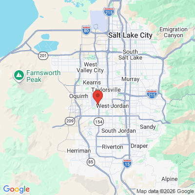 Map to  office in West Jordan, UT
