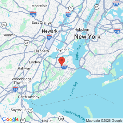 Map to  office in Staten Island, NY