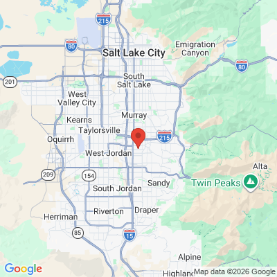 Map to  office in Midvale, UT