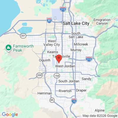 Map to  office in West Jordan, UT