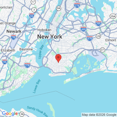 Map to  office in Brooklyn, NY