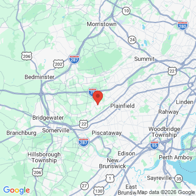 Map to  office in Warren, NJ