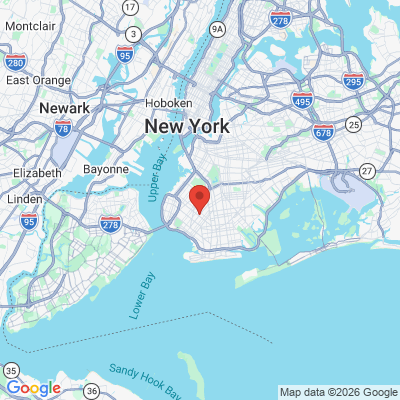 Map to  office in Brooklyn, NY