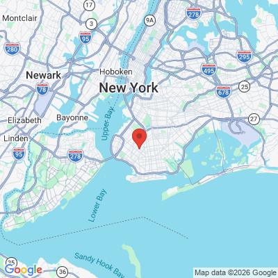 Map to  office in Brooklyn, NY