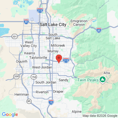 Map to  office in Midvale, UT
