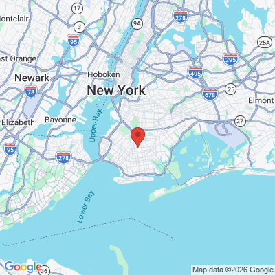 Map to  office in Brooklyn, NY