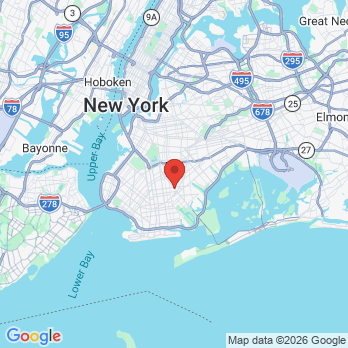 Map to Horizon Dental Arts PC office in Brooklyn, NY