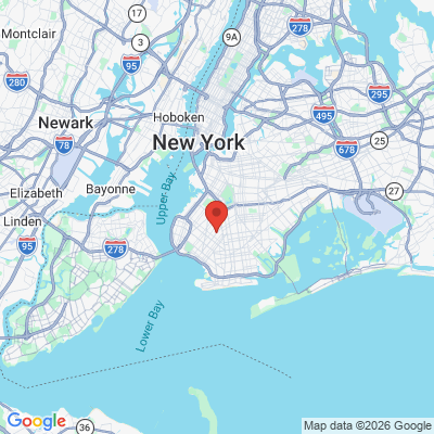 Map to  office in Brooklyn, NY