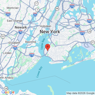 Map to  office in Brooklyn, NY