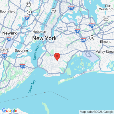 Map to  office in Brooklyn, NY