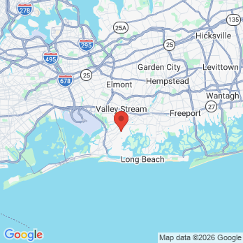 Map to Marciano Pediatric Dentistry - Yehuda Marciano DDS PC office in Woodmere, NY
