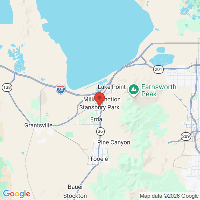 Map to  office in Stansbury Park, UT
