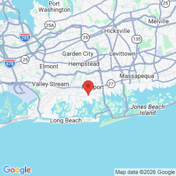 Map to My Simon Dentistry PLLC office in Baldwin, NY