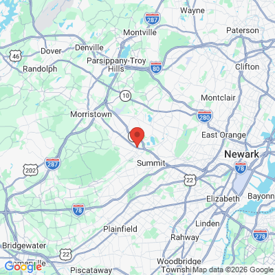 Map to  office in Chatham, NJ