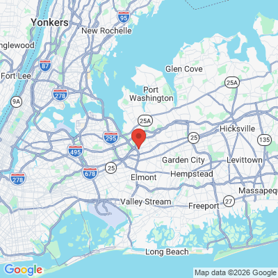Map to  office in Bellerose, NY