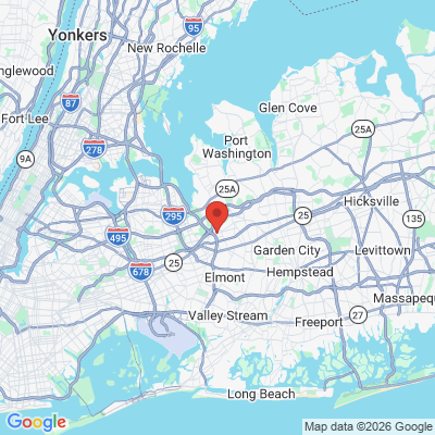 Map to David M. Goldberg DDS office in Queens, NY
