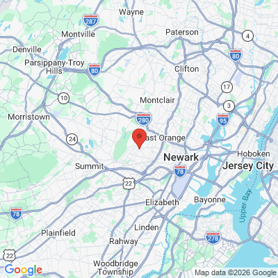 Map to  office in South Orange, NJ