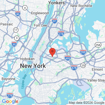 Map to Dr. Tatyana Yapport, DDS office in Queens, NY