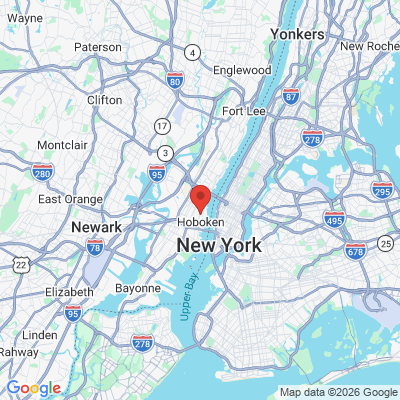 Map to  office in Hoboken, NJ