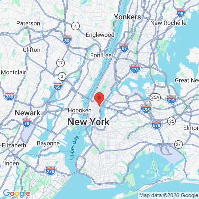 Map to TMJ Sleep Airway Orthodontics office in Manhattan, NY