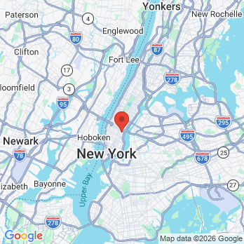 Map to TMJ Sleep Airway Orthodontics office in Manhattan, NY