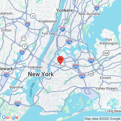 Map to  office in Sunnyside, NY