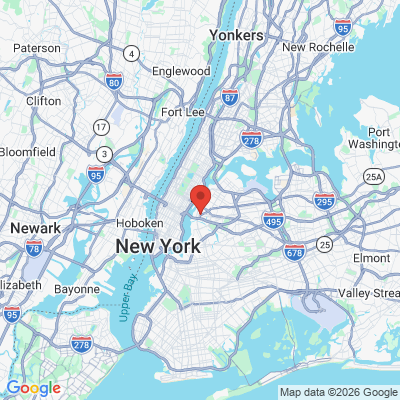 Map to  office in Long Island City, NY