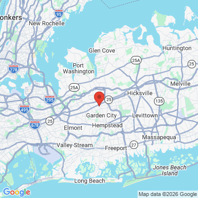 Map to  office in Meadowbrook Dentistry