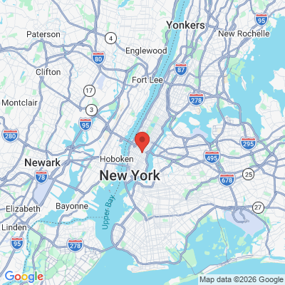Map to  office in New York, NY