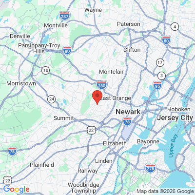 Map to  office in South Orange, NJ