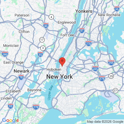 Map to  office in New York, NY