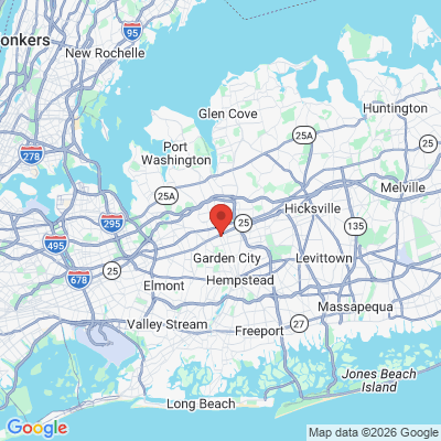 Map to  office in Mineola, NY