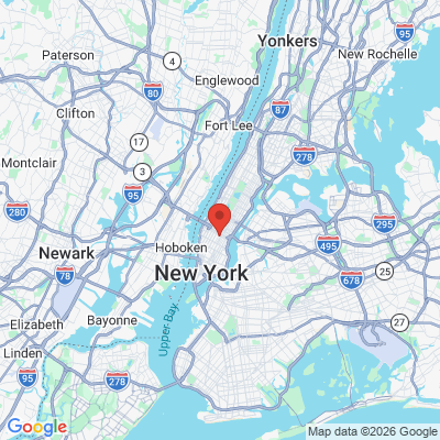 Map to  office in New York, NY