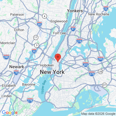 Map to  office in New York, NY