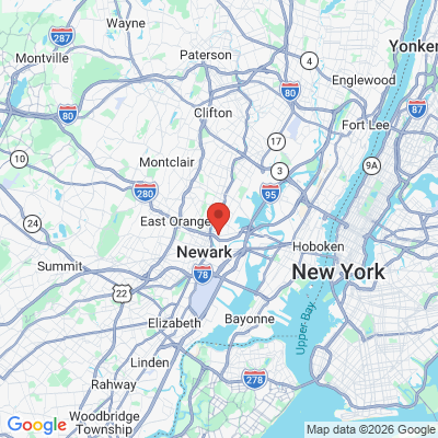 Map to  office in Harrison, NJ